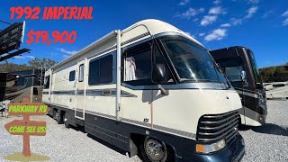 1992 Holiday Rambler Imperial 34MH  $19,900