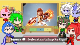 Pemilik asal penguasa elemental React to BoBoiBoy ( Part 6 ) || [ Gacha Club ] || ( Rusdi Yansah ) 