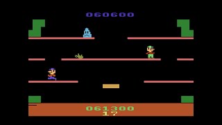 Mario Bros. Atari 2600 2 player 60fps