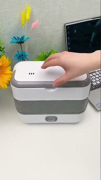 Electric heating lunch box#Can be heated and cooked, compact and practical.🍱#MINICASA