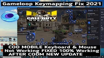 HOW TO FIX Gameloop Key mapping Not Working CODM | Gameloop Keymapping Problem COD Mobile Fix | 2021