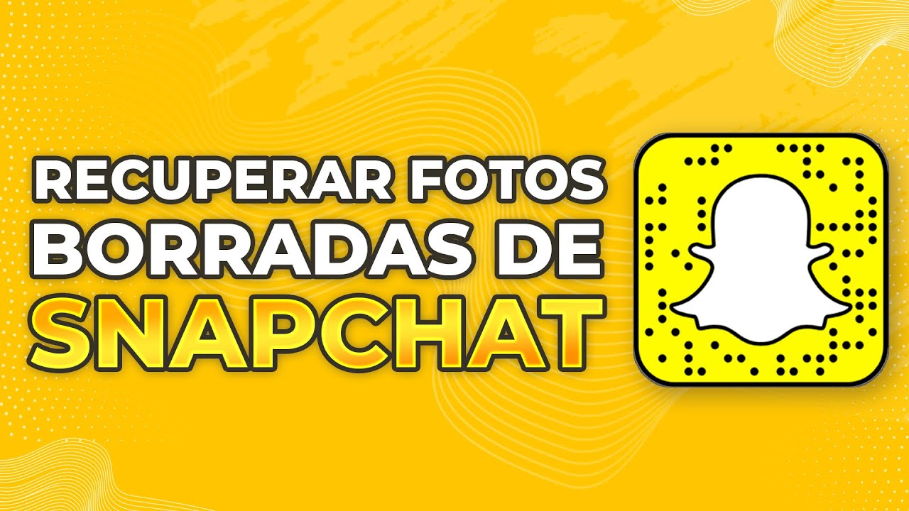 Cómo recuperar fotos borradas de Snapchat (¡resuelto!) - YouTube
