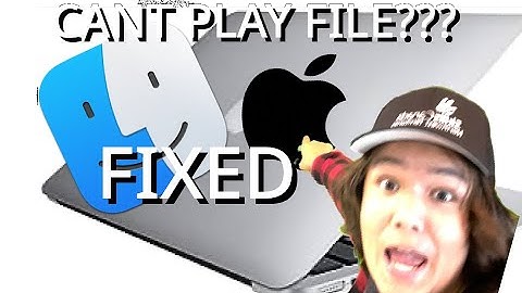 Cant Play/Preview File and Songs In Finder? FIXED | Mac Tutorial Easy