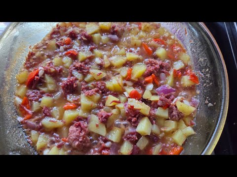 My cornbeef with potato