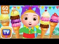 Baby takus world  ice cream song  more chuchu tv singalong nursery rhymes