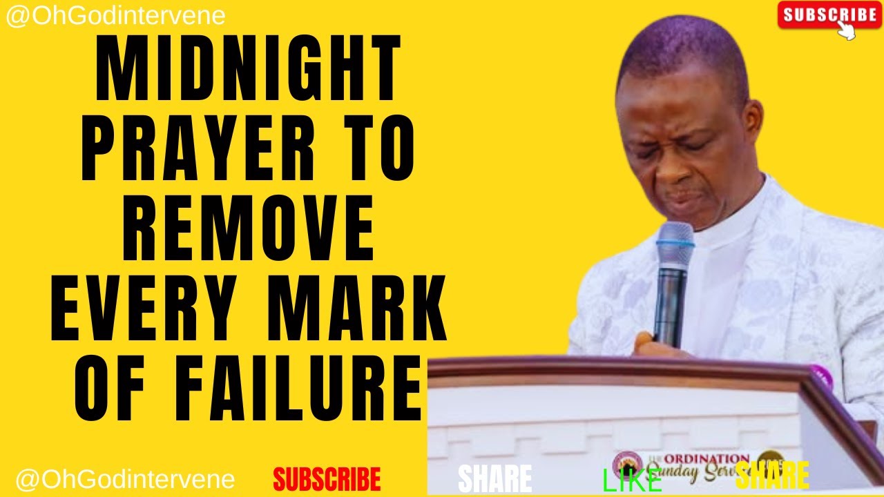 midnight prayers to remove every mark