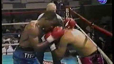 Darryl Tyson-Lupe Suarez 16-08-1991 boxing highlig...