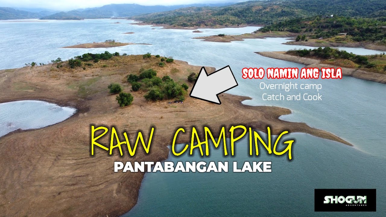 RAW CAMPING | PANTABANGAN LAKE | RIDE AND CAMP