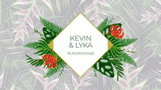 Tropical Wedding Monogram