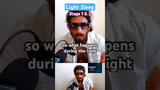 Light Sleep - Sleep Cycle Stage 1 &amp; 2  #mma #mixedmartialarts #sleep #sleeping #health #fitness