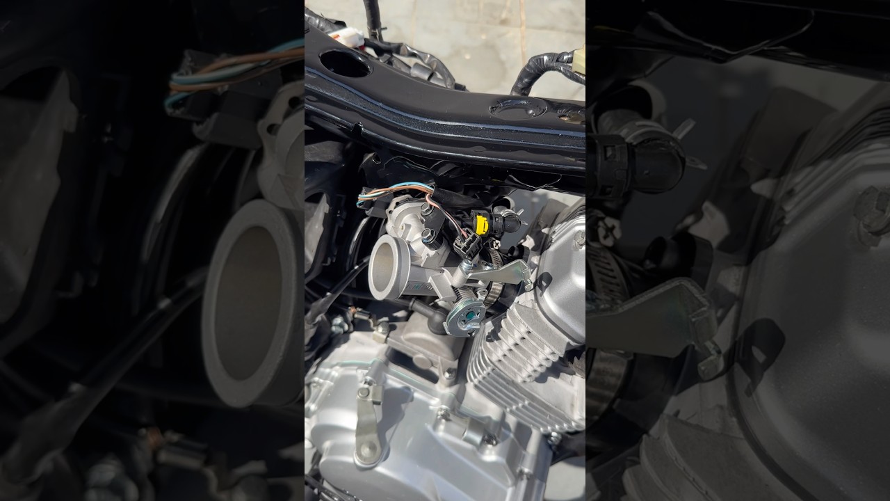 Adaptação do tbi na mix 🥵 #shorts #dicas #moto #mecanica #motor #bike