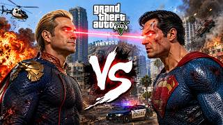 Superman Vs Homelander (Lore Accurate) Dceu Vs The Boys Gta V