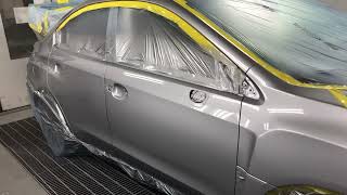 Silver Paint job Subaru