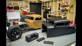 The 3D Printed 5 Window Coupe RCratrod body from Nightcrawlers3d & RCeveryday