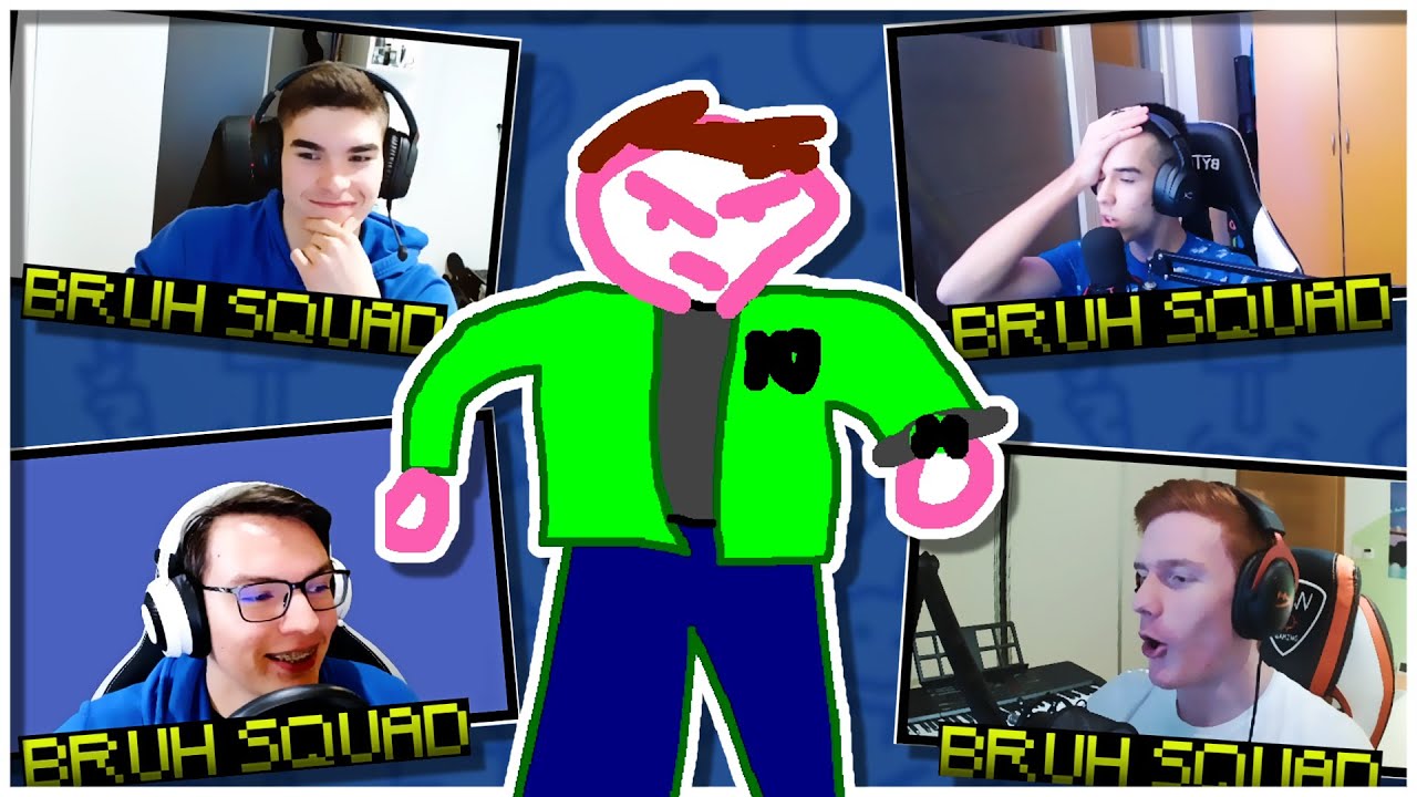 KDO IZ BRUH SQUADA NAJBOLJE RIŠE? (Skribbl.io)