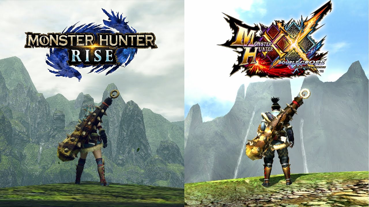 武器 見た目 比較【モンハンライズ/MHXX】 - YouTube