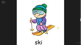 1   Unit  8 Week 2 Spelling 'sk' and vocab
