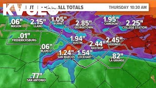 Austin-area weather: Severe risk Wednesday through Thursday morning | Livestream