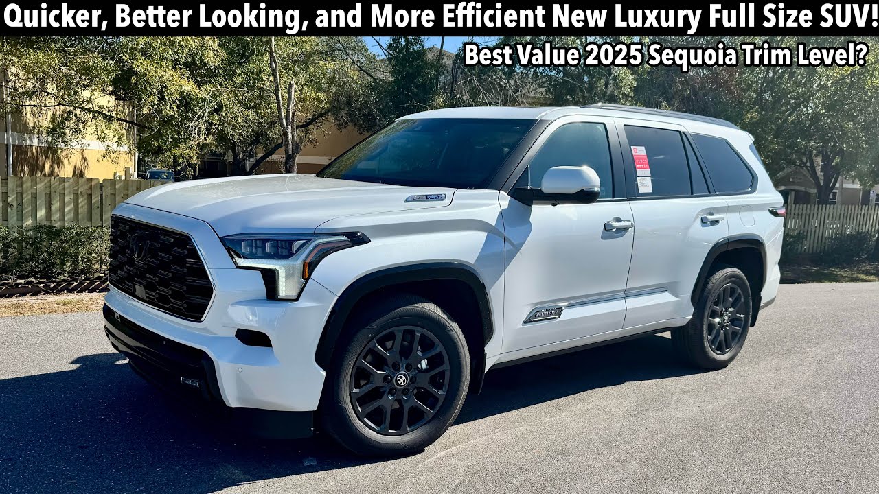2025 Toyota Sequoia Platinum: TEST DRIVE+FULL REVIEW - YouTube