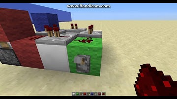 Minecraft Tutorial: Two Simple Easy Compact ABBA Circuts