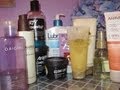 My Favorite Body Products: Bath and Body Works, Origins, Lush, Lubriderm, Burts Bees, Ahava