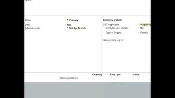 #accounting Stock Item How to Create In Tally Prime | SKU New Create In Tally | Item Create In Tally