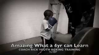 Coach Rick Mittology Training: Youth Boxing Program - Mittwork / Pad Workout Fitness Competition