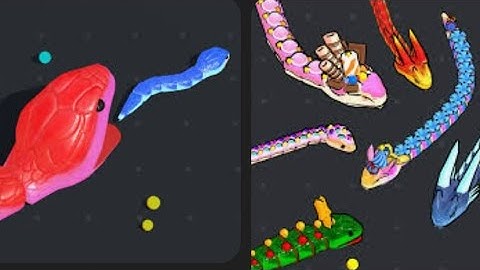 Snake Clash! Android iOS Gameplay part 2