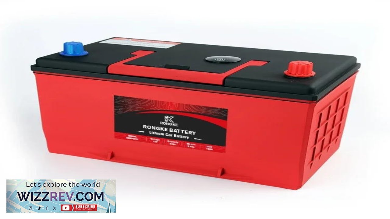 LiFePO4 Auto Battery 95D31R 12V 60Ah Automotive Or Car Lithium Ion Battery