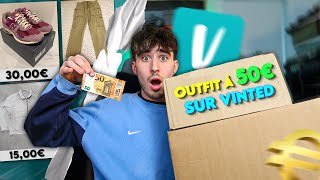 J’achète un OUTFIT COMPLET avec 50€ sur VINTED ! 💸 ( mieux que @Vinceeh  )