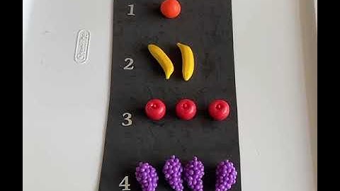 Matching numbers to numbers of objects