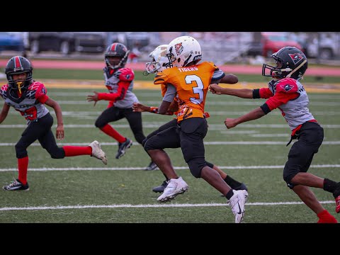 ALL STAR FOOTBALL | NORTHSIDE VS. SOUTHSIDE 10U | PURE ATHLETES!!!