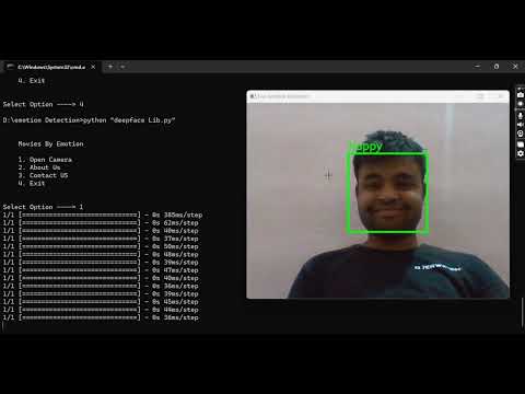 Emotion Detection Using python django | #codeaj #finalyearproject