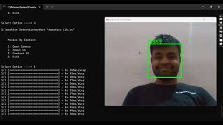 Emotion Detection Using Python Django