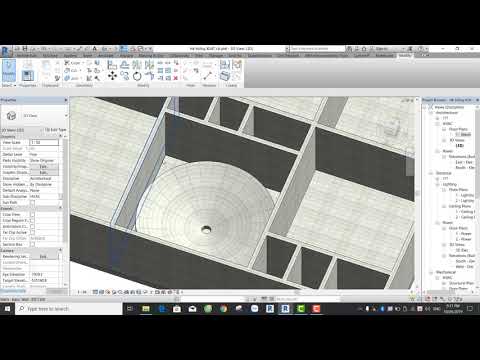Video Hướng dẫn vẽ bể lắng ly tâm - Revit môi trường - youtube