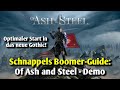 Schnappels Boomerguide für "Of Ash and Steel"-Demo