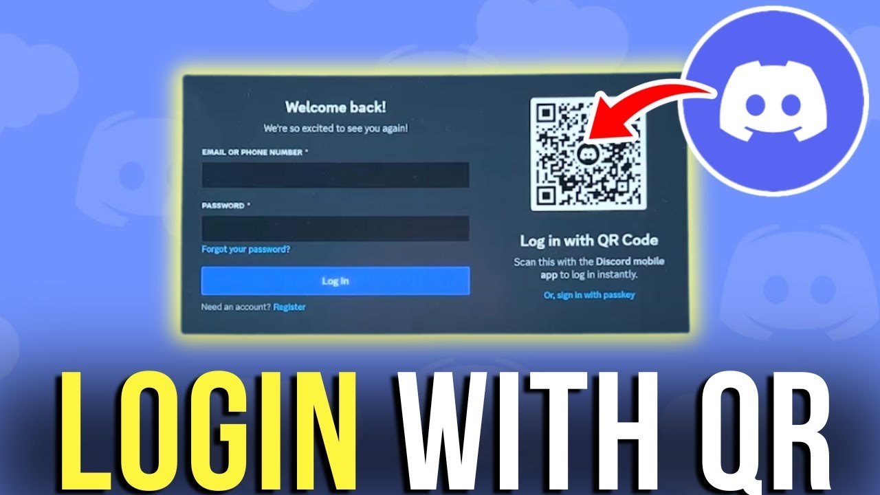 How to Log Into Discord on PC by Scanning a QR Code - YouTube