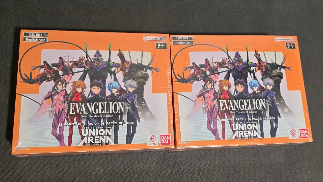 Evangelion - Union Arena 2 box opening - YouTube