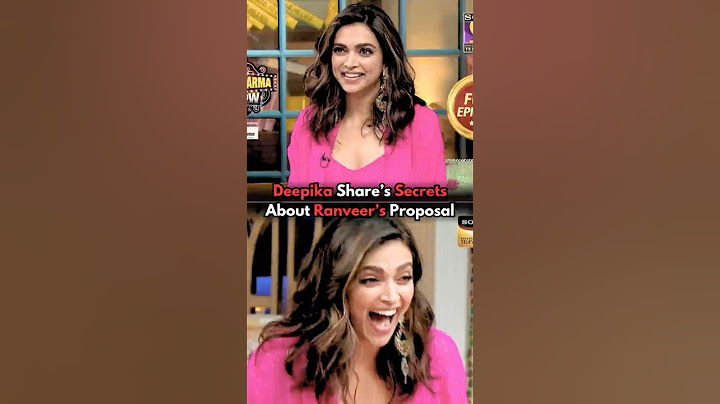 When Deepika Padukone Revealed About Ranveer😍Kapil Sharma #deepikapadukone #kapilsharma #bollywood