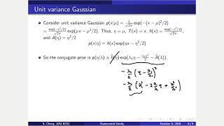 Bayesian inference update of Gaussian mean estimation