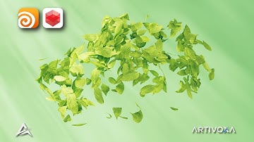 Houdini Tutorial | BEAUTIFUL VELLUM LEAF EXPLOSION