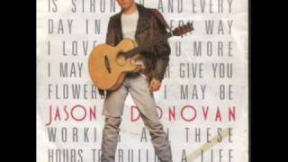 Jason Donovan - Every Day (I Love You More) chords