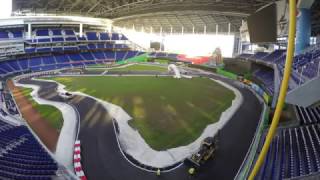 ROC Miami - Marlins Park Track Build