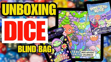 Mystery Dice Goblin Unboxing 🎲 Advent Calendar & Blind Bag Dice at Mighty Lancer Games