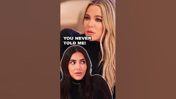 Khloé didn't tell us 😳🥹💔 Kim Kardashian