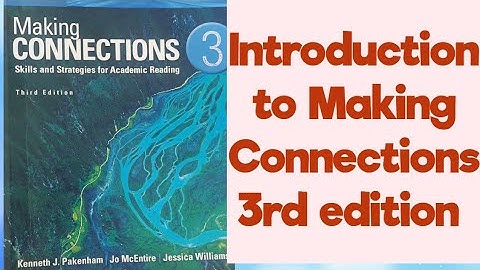 Introduction to Making Connections for #english #gnduamritsar #ba #makingconnections