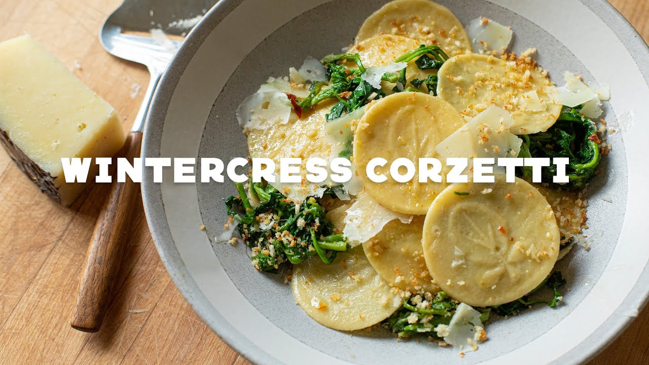 Wild Wintercress Corzetti