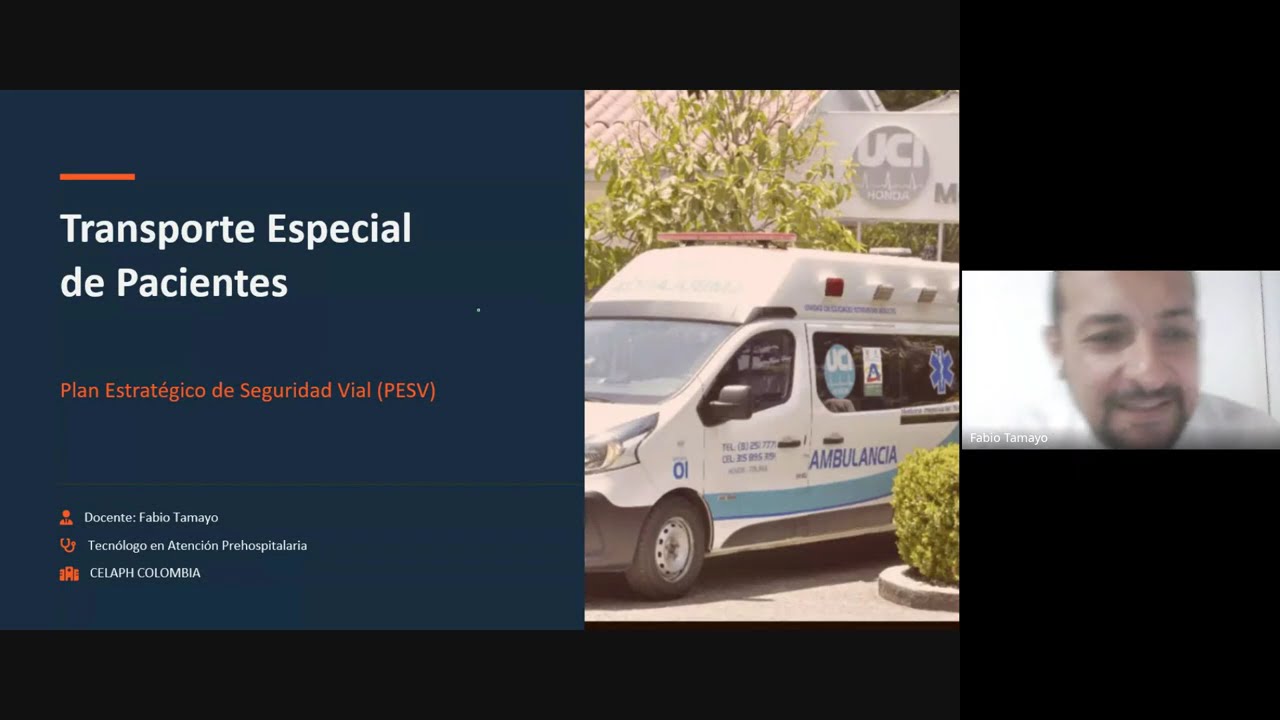 Transporte Especial de Pacientes | Componentes del Plan Estratégico de Seguridad Vial (PESV)