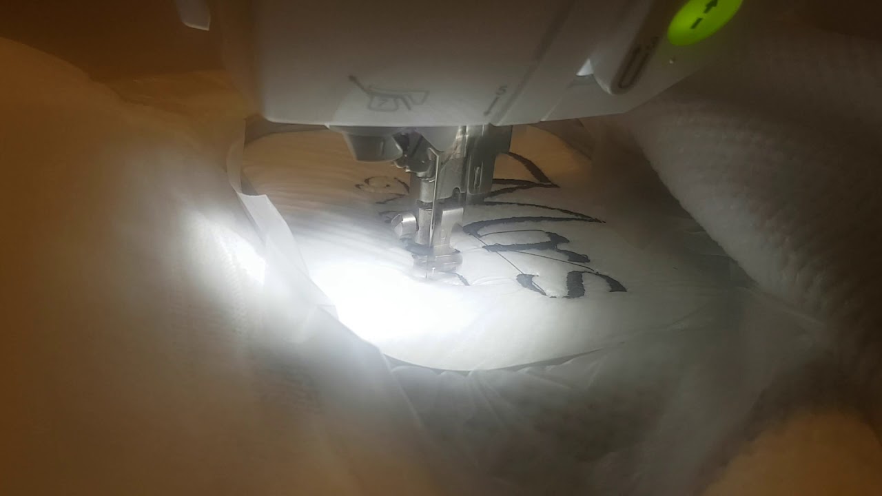 Como bordar Toallas con PE 770 Brother