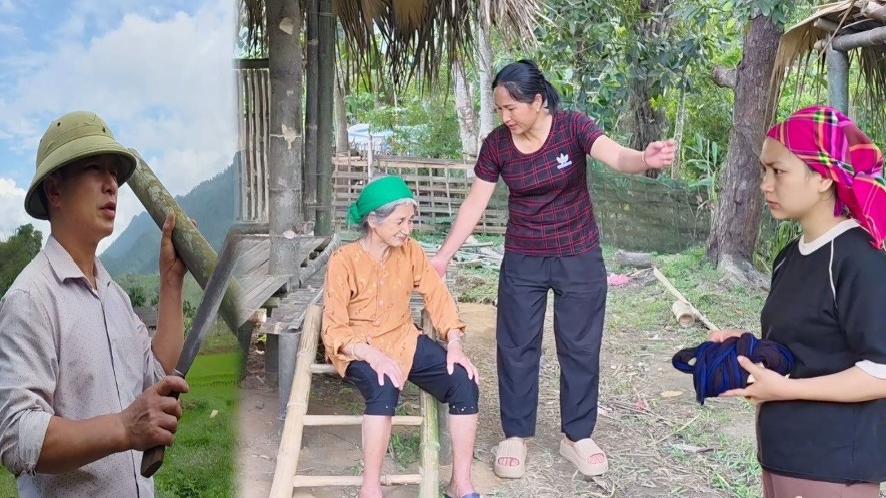 Mrs. Hoc couldn't bear it any longer and immediately went downstairs to find her husband